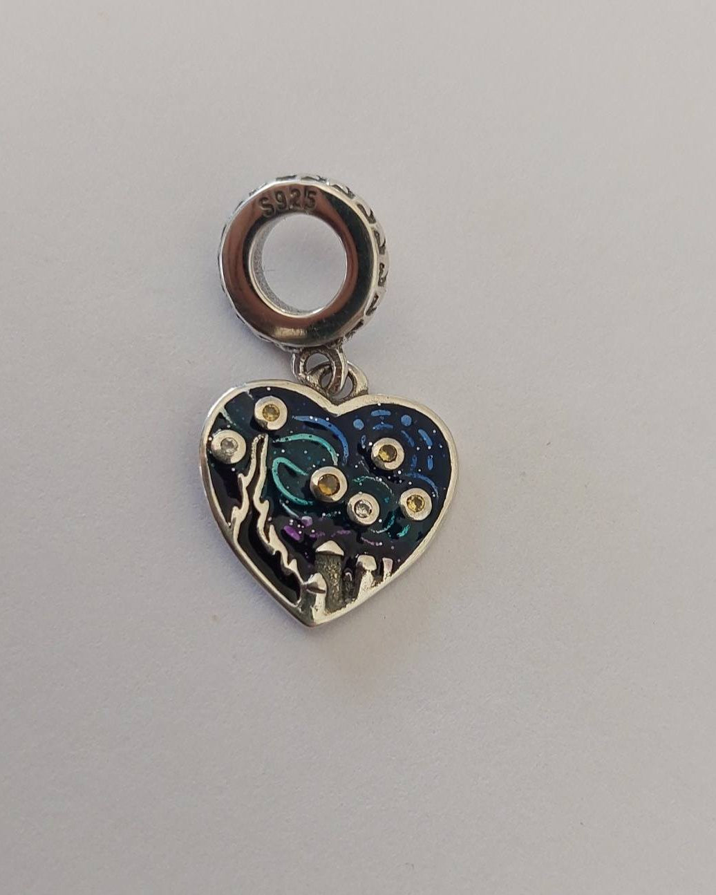 Charm Corazón de Van Gogh