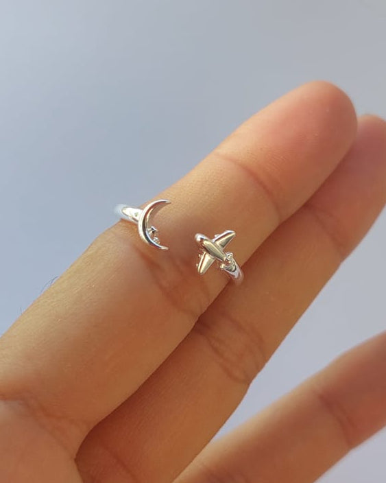 Anillo Avión y Luna