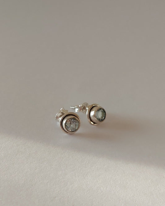 Caravanas Topacio azul