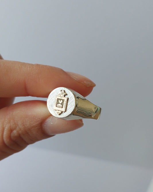 Anillo de Plata Personalizado