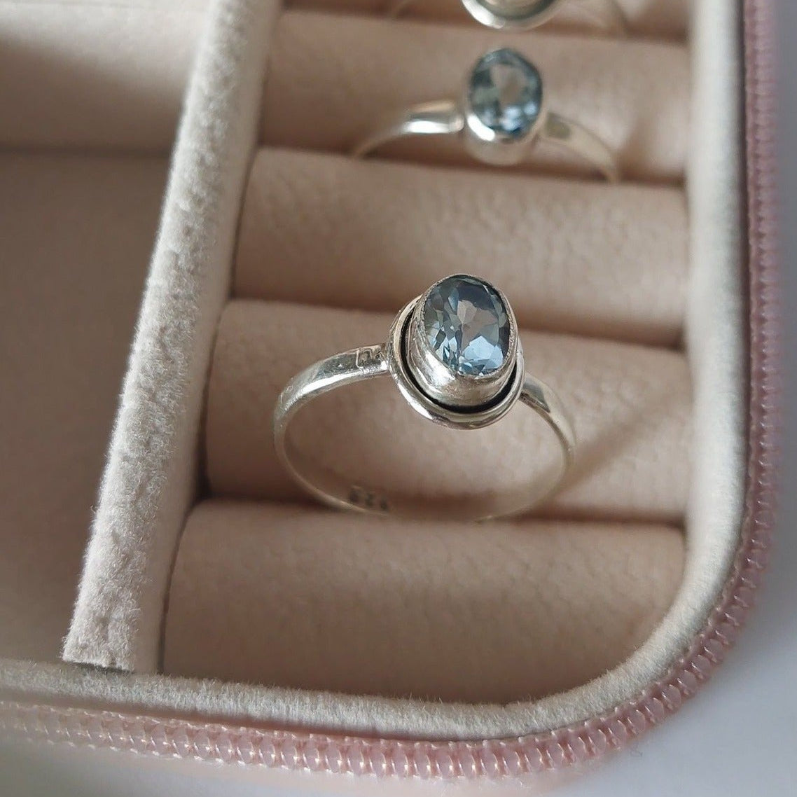 Topacio en anillo de plata: Elegancia y significado ✨