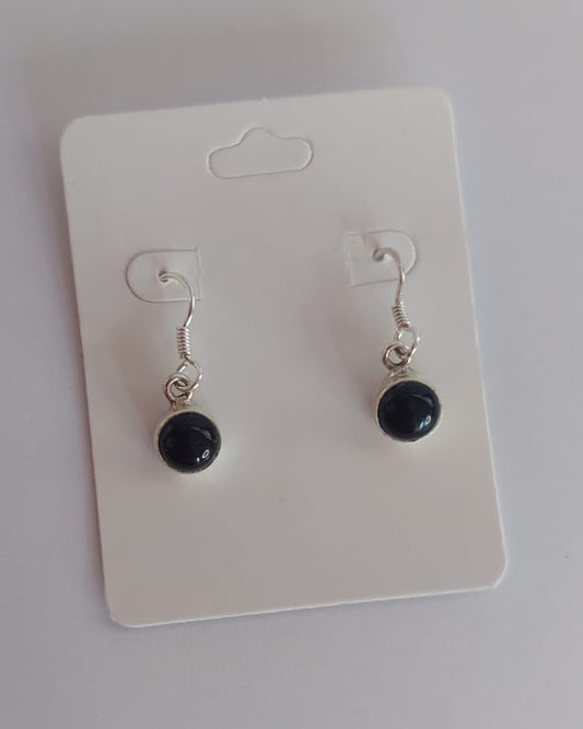 Caravanas con piedra Ónix